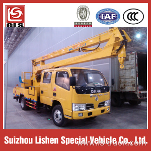 14m Height Dongfeng Aerial Platform lifting truck